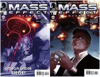 Mass Effect - Invasion #3 (of 04) (2011) (two covers)