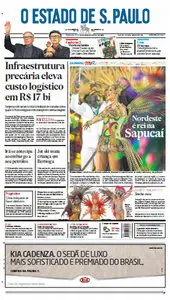 Jornal O Estado de São Paulo - 20 de fevereiro de 2012 - Segunda