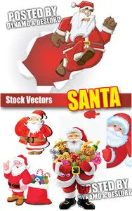 Santa 2 - Stock Vector