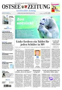 Ostsee Zeitung Greifswalder Zeitung - 07. November 2018