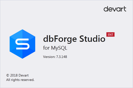 dbForge Studio for MySQL Enterprise 7.3.148