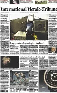 International Herald Tribune September 19 2013