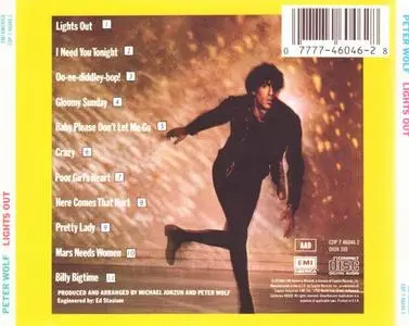 Peter Wolf - Lights Out (1984) {EMI America}