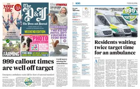 The Press and Journal Aberdeen – January 08, 2022