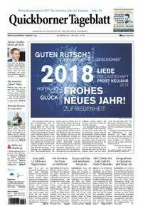 Quickborner Tageblatt - 30. Dezember 2017