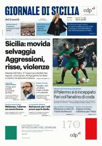 Giornale di Sicilia - 18 Novembre 2019