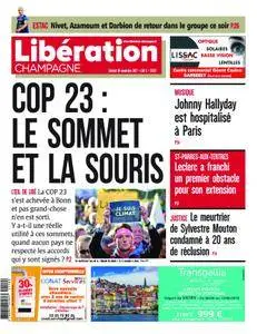 Libération Champagne - 18 novembre 2017