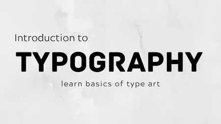 Introduction To Typography 2022