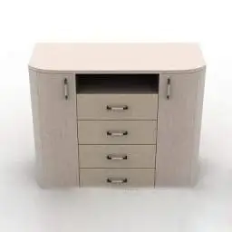 3D model of dresser