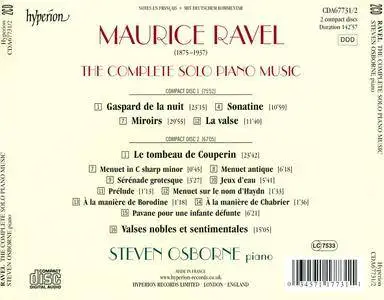 Steven Osborne - Maurice Ravel: The Complete Solo Piano Music (2011) 2CDs