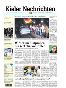 Kieler Nachrichten vom 7. November 2009