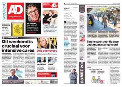 Algemeen Dagblad - Den Haag Stad – 28 maart 2020