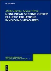 Nonlinear Second Order Elliptic Equations Involving Measures