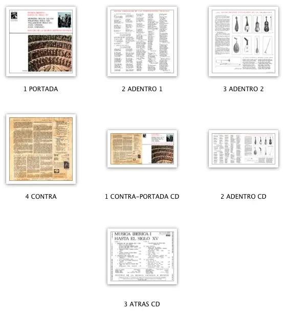 Studio der Frühen Musik - Música Ibérica I 'Hasta el siglo XV' (LP / FLAC)