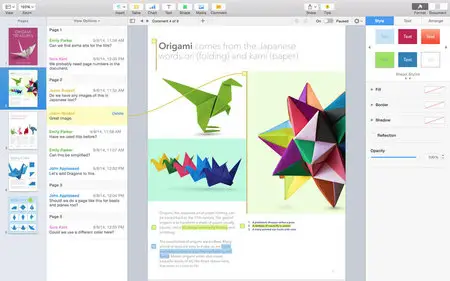 Pages v5.5.1 Multilingual Mac OS X