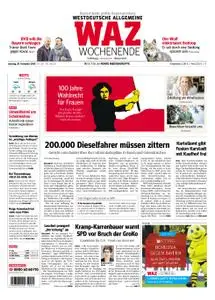 WAZ Westdeutsche Allgemeine Zeitung Essen-Postausgabe - 10. November 2018