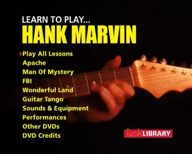 Learn to play Hank Marvin