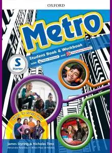 ENGLISH COURSE • Metro • Starter • Student's Book with Workbook, Audio and Video (2017)