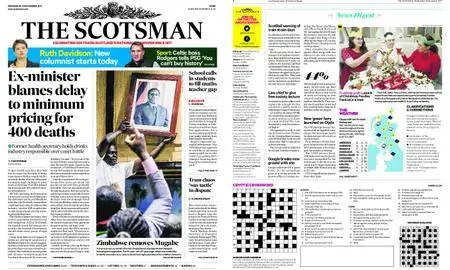 The Scotsman – November 22, 2017