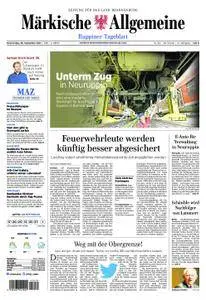 Märkische Allgemeine Ruppiner Tageblatt - 28. September 2017