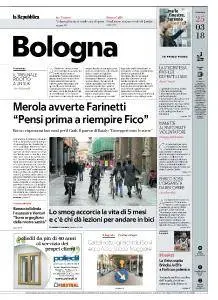 la Repubblica Bologna - 25 Marzo 2018