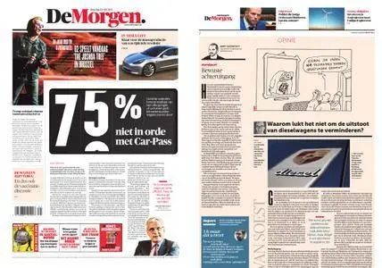 De Morgen – 01 augustus 2017