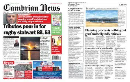 Cambrian News Arfon & Dwyfor – 24 August 2018