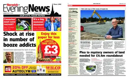 Norwich Evening News – May 29, 2023