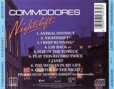 Commodores - Nightshift (1985) {Motown}