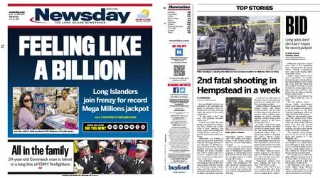 Newsday – October 20, 2018