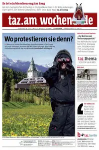 Tageszeitung TAZ vom 06 Juni 2015