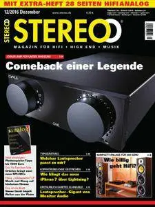 Stereo No 12 – Dezember 2016