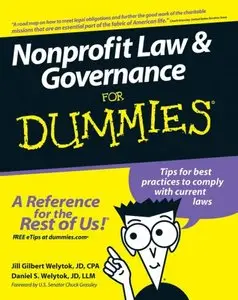Nonprofit Law & Governance For Dummies (For Dummies