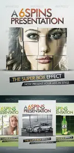 Ad and Party Flyer Template With Super Box Effect (GraphicRiver)