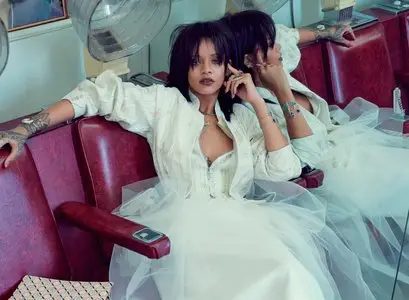 Rihanna by Dennis Leupold for W Korea's 10th Anniversary issue March 2015