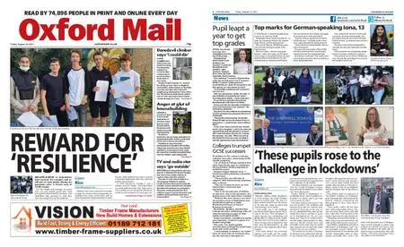 Oxford Mail – August 13, 2021