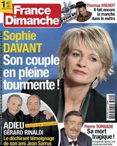 France Dimanche 3419 - 9 au 15 Mars 2012