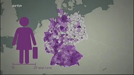 (Arte) Le dessous des cartes :  Démographie allemande (2013)