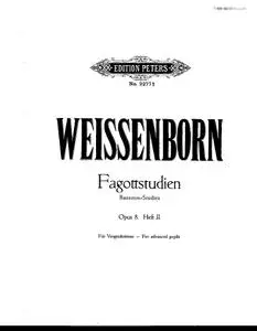 Fagott-Studien. (Bassoon studies) - Volume 2