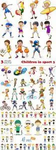 Vectors - Children in sport 3