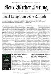 Neue Zürcher Zeitung International - 21 Oktober 2023