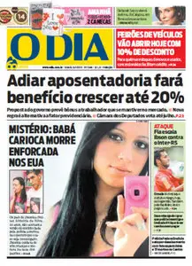Jornal O Dia - 26 de maio de 2012 - Sábado