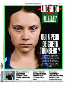 Libération - 25 septembre 2019