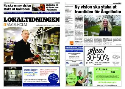 Lokaltidningen Ängelholm – 25 januari 2020