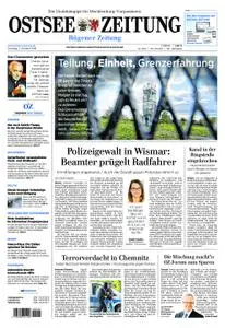 Ostsee Zeitung Rügen - 02. Oktober 2018