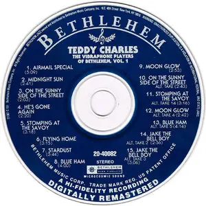 Teddy Charles - A Salute To Hamp (1959) A Vibraphone Players Of Bethlehem, Vol.1; Remastered Reissue 1994