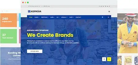 JoomShaper - Aspasia v1.4 - Responsive Joomla Template for Small Business and Portfolios Sites