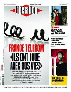 Libération - 09 août 2018