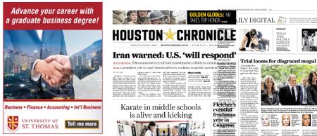 Houston Chronicle – January 06, 2020