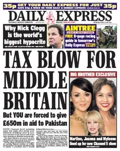 Daily Express - 06 Wednesday April 2011